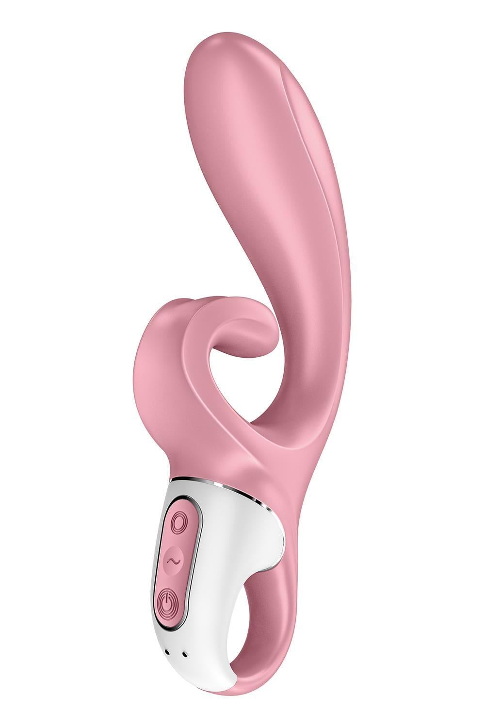 Смарт вибратор-кролик Satisfyer Hug Me Pink 2 мотора 42 см Смарт вибратор-кролик Satisfyer Hug Me Pink 2 мотора 42 см