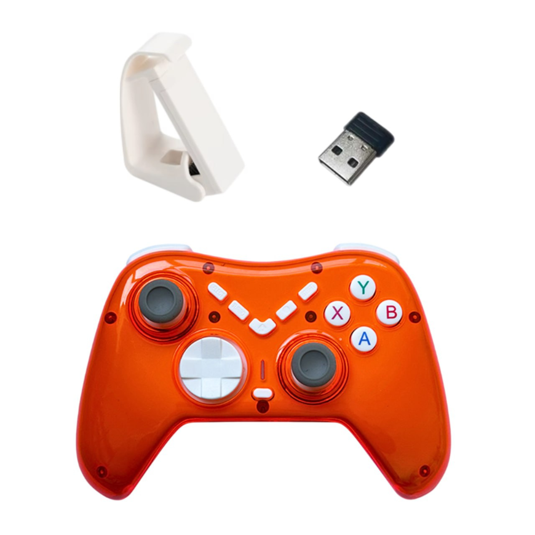 Джойстик беспроводной для ПК/Sony PlayStation/Nintendo/Switch/смартфона Оранжевый (29544723) Джойстик беспроводной для ПК/Sony PlayStation/Nintendo/Switch/смартфона Оранжевый (29544723)