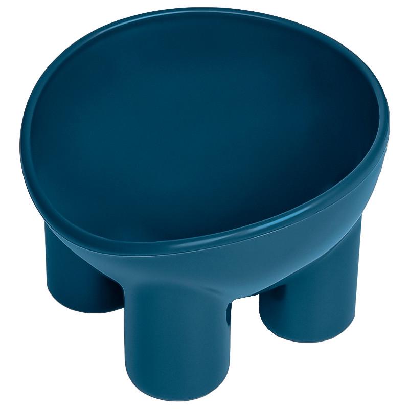 Миска для кошек Taotaopets 126623 Dark Blue на ножках Миска для кошек Taotaopets 126623 Dark Blue на ножках