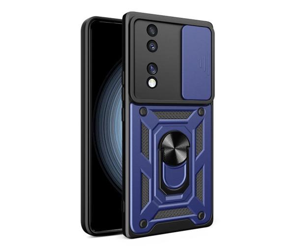 Чехол накладка Ricco Camera Sliding для Honor 70 Синий