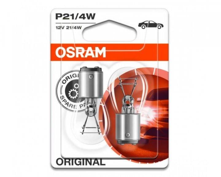 Автолампа P21/4W Line 12V 21/5W BAZ15d блістер 2 шт. (7225-02B)