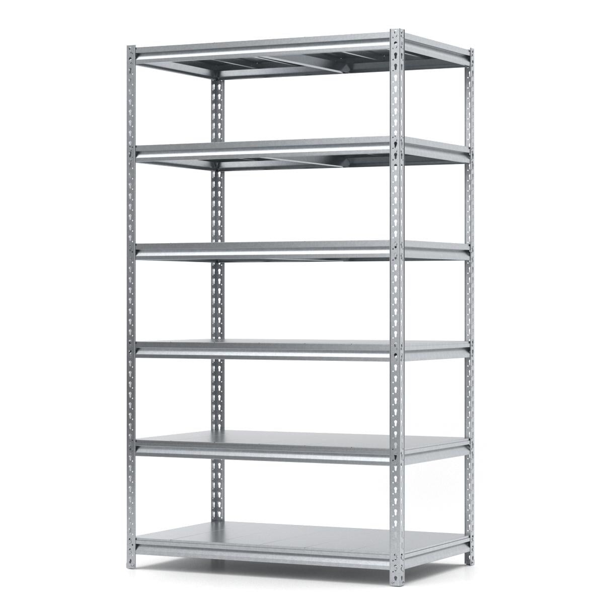 Стеллаж PIN Strong металлический оцинкованный 6 полок 2240х1150х600 мм