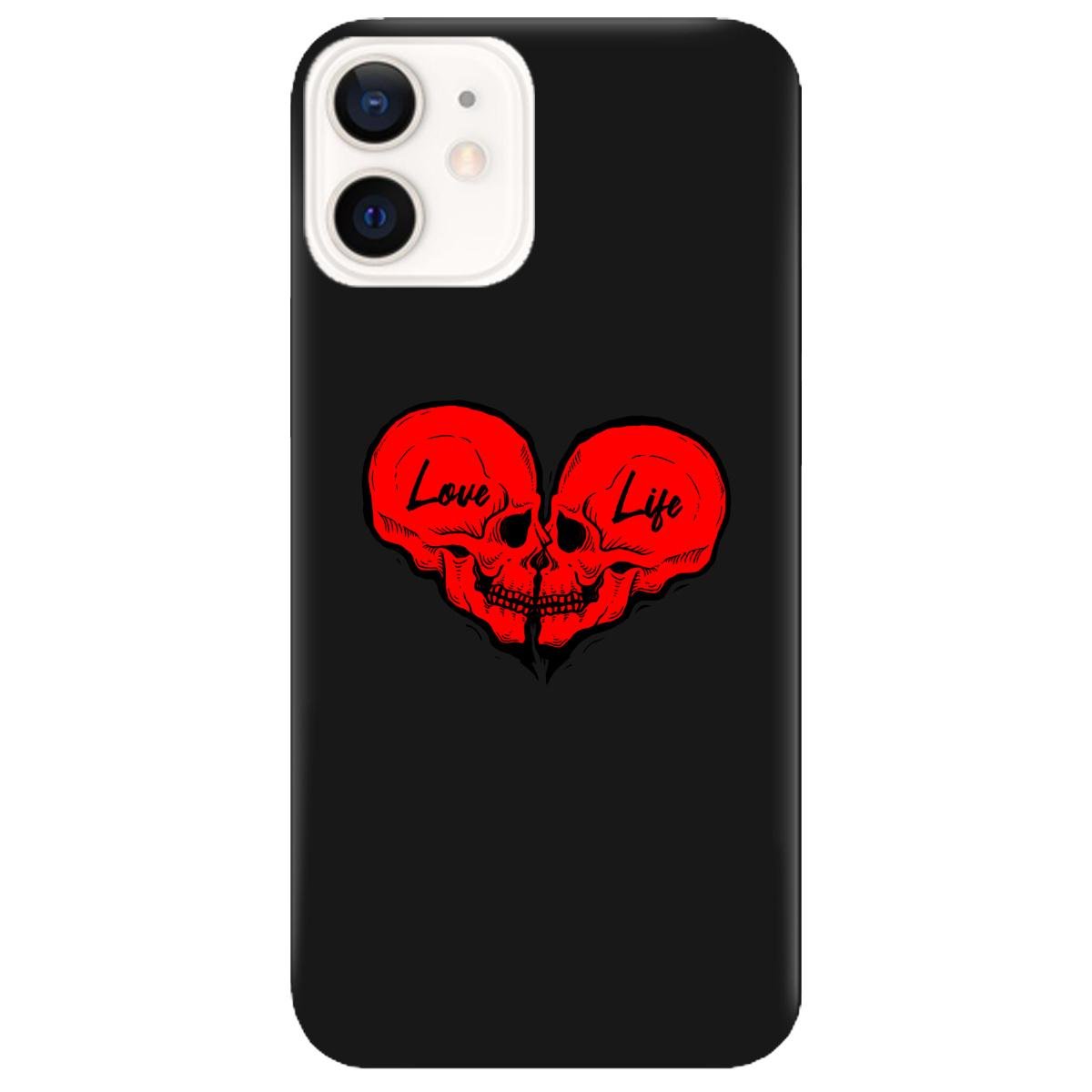 Силиконовый чехол Zorrov для Apple iPhone 12 - Love-Live (14070050223106125)