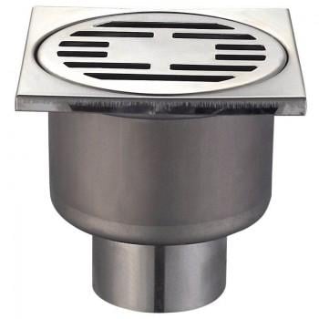 Душевой трап Champion DRAIN-01-10x10 из нержавеющей стали