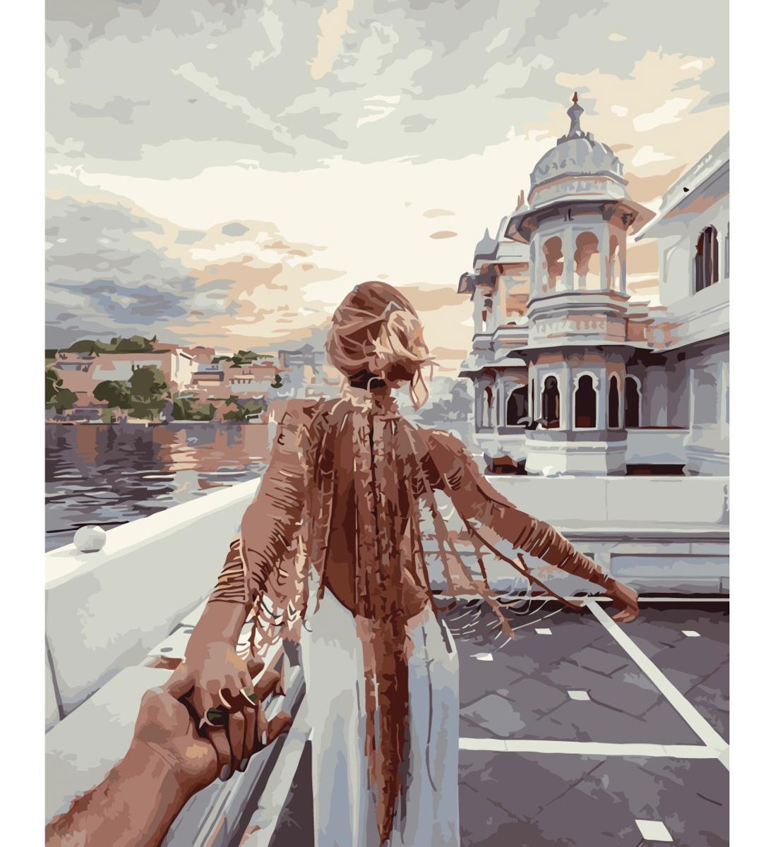 Картина за номерами Strateg Іди за мною 40x50 см (VA-2140)