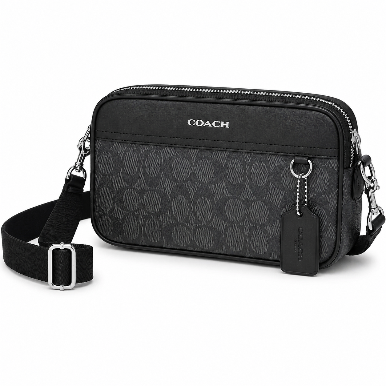 Сумка чоловіча через плече Graham Crossbody Сірий Сумка чоловіча через плече Graham Crossbody Сірий