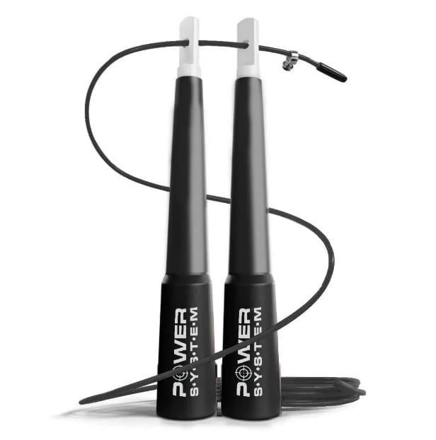 Скакалка скоростная Power System PS-4033 Crossfit Jump Rope 2,8 м Black (PS-4033_Black)