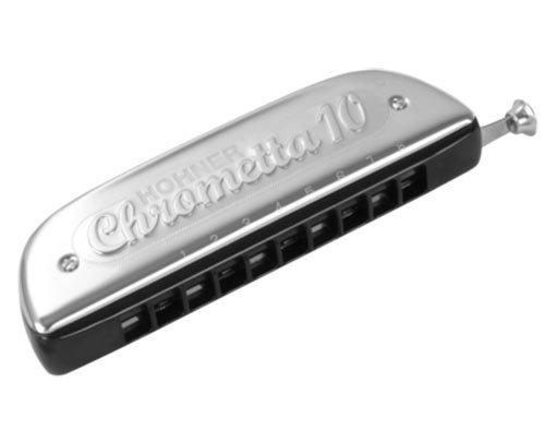 Губная гармошка Hohner Chrometta 10 M25301 C-major (121071) - фото 2