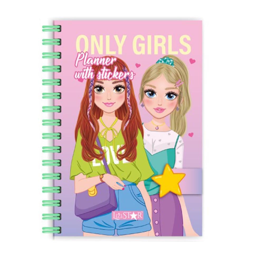 Блокнот Апельсин Only Girls Planner 64 стр. Апельсин Блокнот Апельсин Only Girls Planner 64 стр. Апельсин