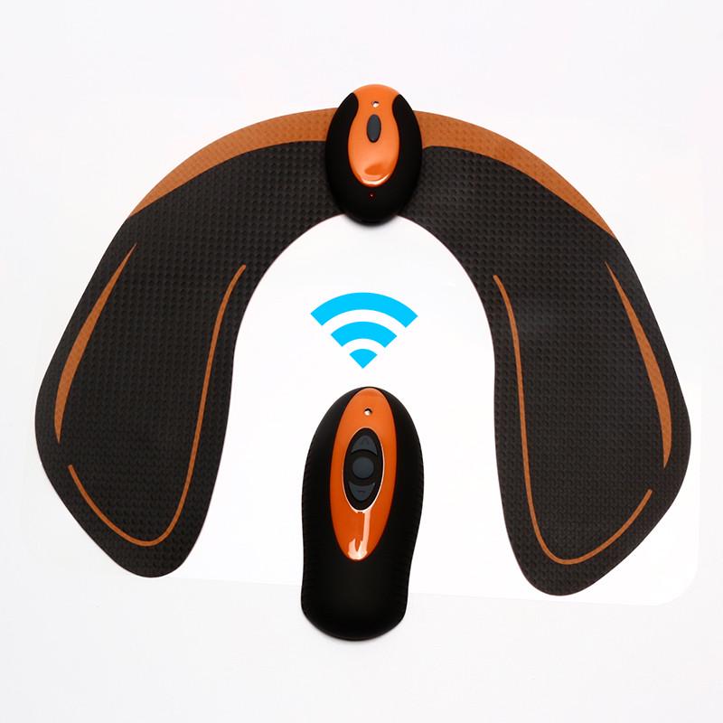 Миостимулятор SUNROZ EMS Hips Trainer для тренировки мышц бедер и ягодиц с USB-аккумулятором Черный (SUN1209) - фото 7