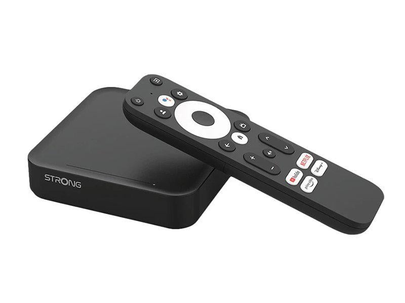 Смарт-приставка ТБ Strong LEAP-S3 2/16Gb Netflix/GoogleTV (4897B6CED229)