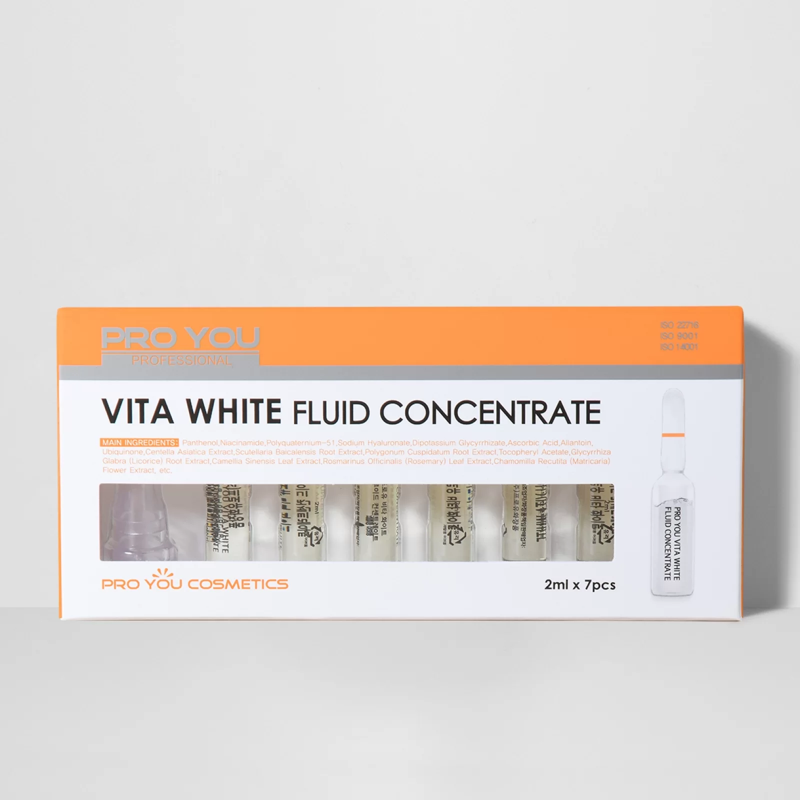 Флюид-концентрат PRO YOU Professional VitaWhite Fluid Concentrate отбеливающий 2 мл 7 шт. (11120700)