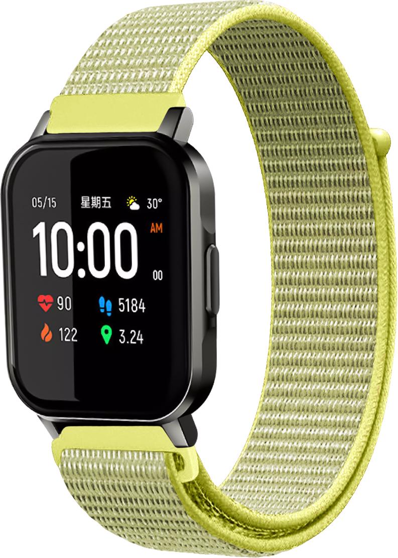 Ремешок нейлоновый Sport Loop для Haylou Smart Watch 2 LS02 Green (15120-5A)