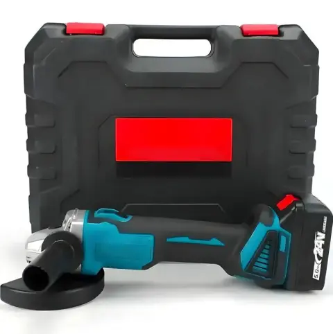 Болгарка LITHIUM POWER компактная аккумуляторная в кейсе 2 аккумулятора 24V - фото 3 Болгарка LITHIUM POWER компактная аккумуляторная в кейсе 2 аккумулятора 24V - фото 3