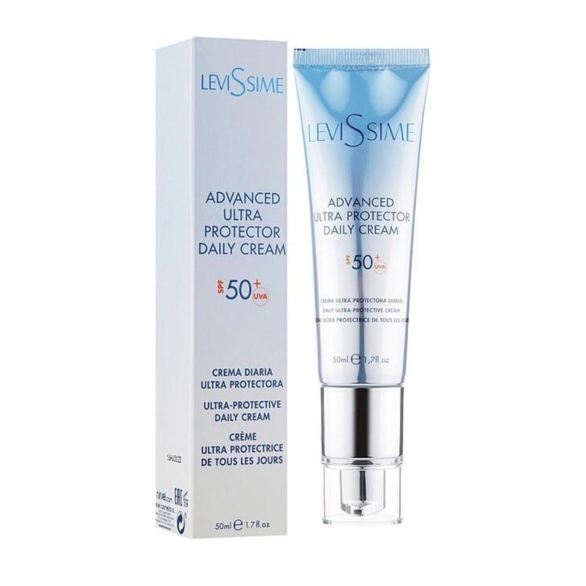 Крем-гель солнцезащитный для лица LeviSsime Advanced Ultra Protector Daily Cream SPF 50+ 50 мл (3236019945)