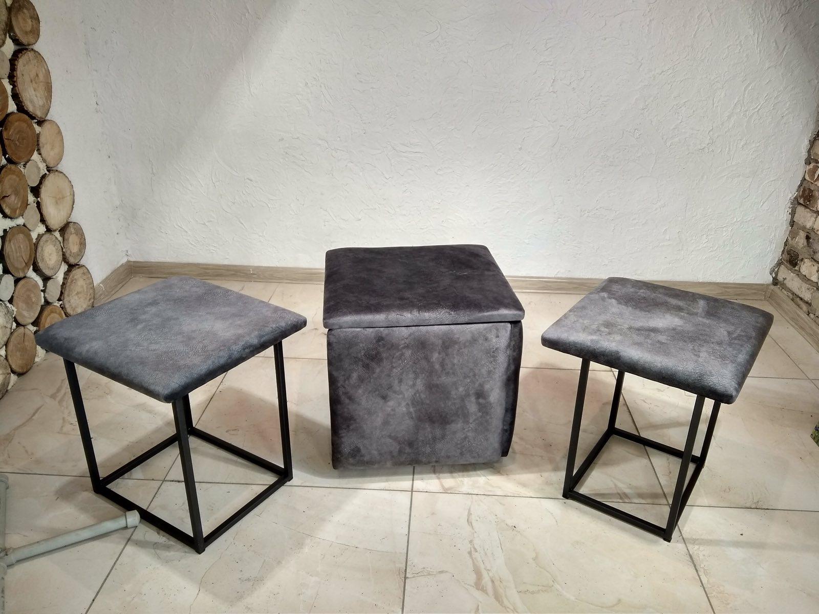 Пуф трансформер Гетьман Лофт марсель 20 5в1 Темно-серый (4136052) - фото 4 Пуф трансформер Гетьман Лофт марсель 20 5в1 Темно-серый (4136052) - фото 4