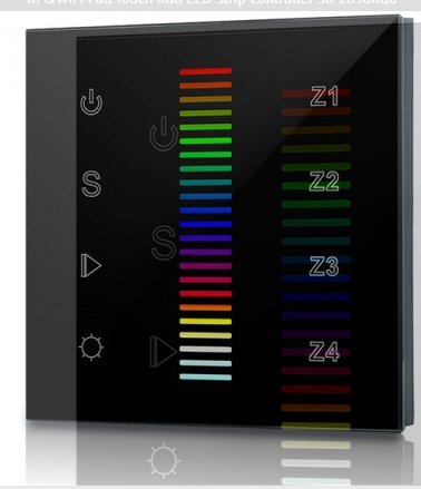Панель SR-2830RGB-AC B 4 зоны Черный (17739)
