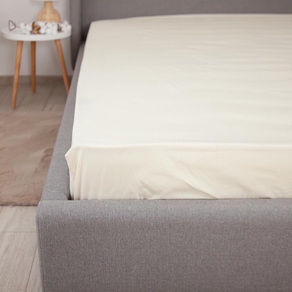 Простирадло з гумкою ТЕП Натхнення 140х200 см Молочний (2-04016-28842) - фото 4