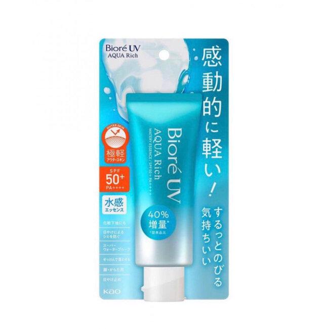 Крем для обличчя сонцезахистний Biore UV Watery Essence Aqua Rich SPF 50+ PA++++ 70 мл (Т000210) - фото 1