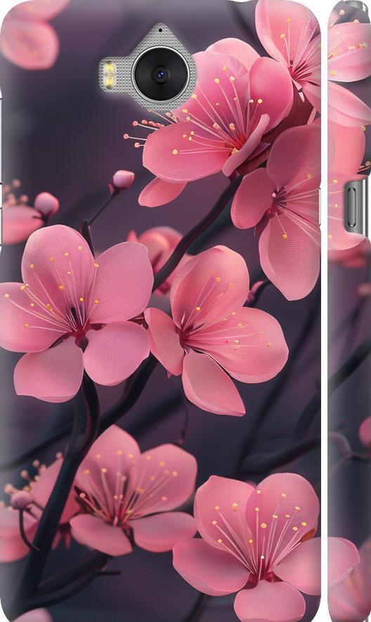 Чехол на Huawei Y5 2017 Пурпурная сакура (6075m-992-42517) Чехол на Huawei Y5 2017 Пурпурная сакура (6075m-992-42517)
