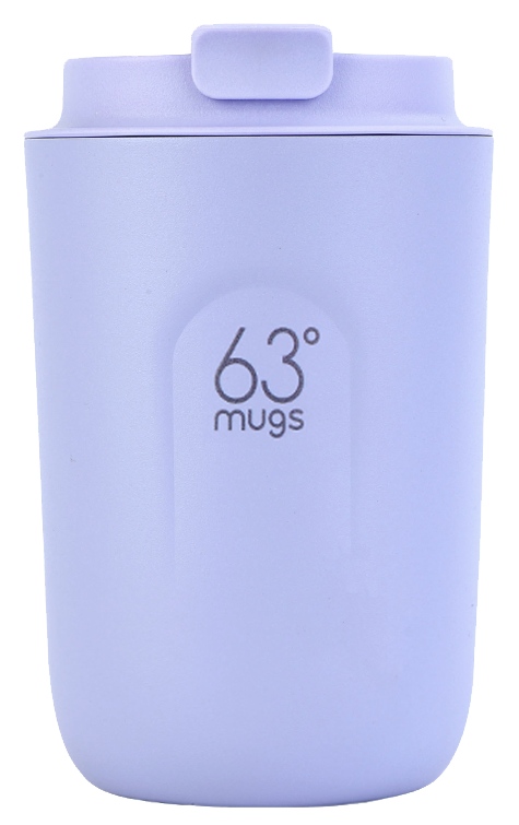 Термочашка для кофе 63mugs 380 мл Фиалковый