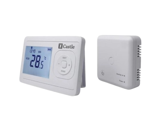 Термостат программатор для котлов Castle АС8048G-RF беспроводной с радиоканалом (2170)