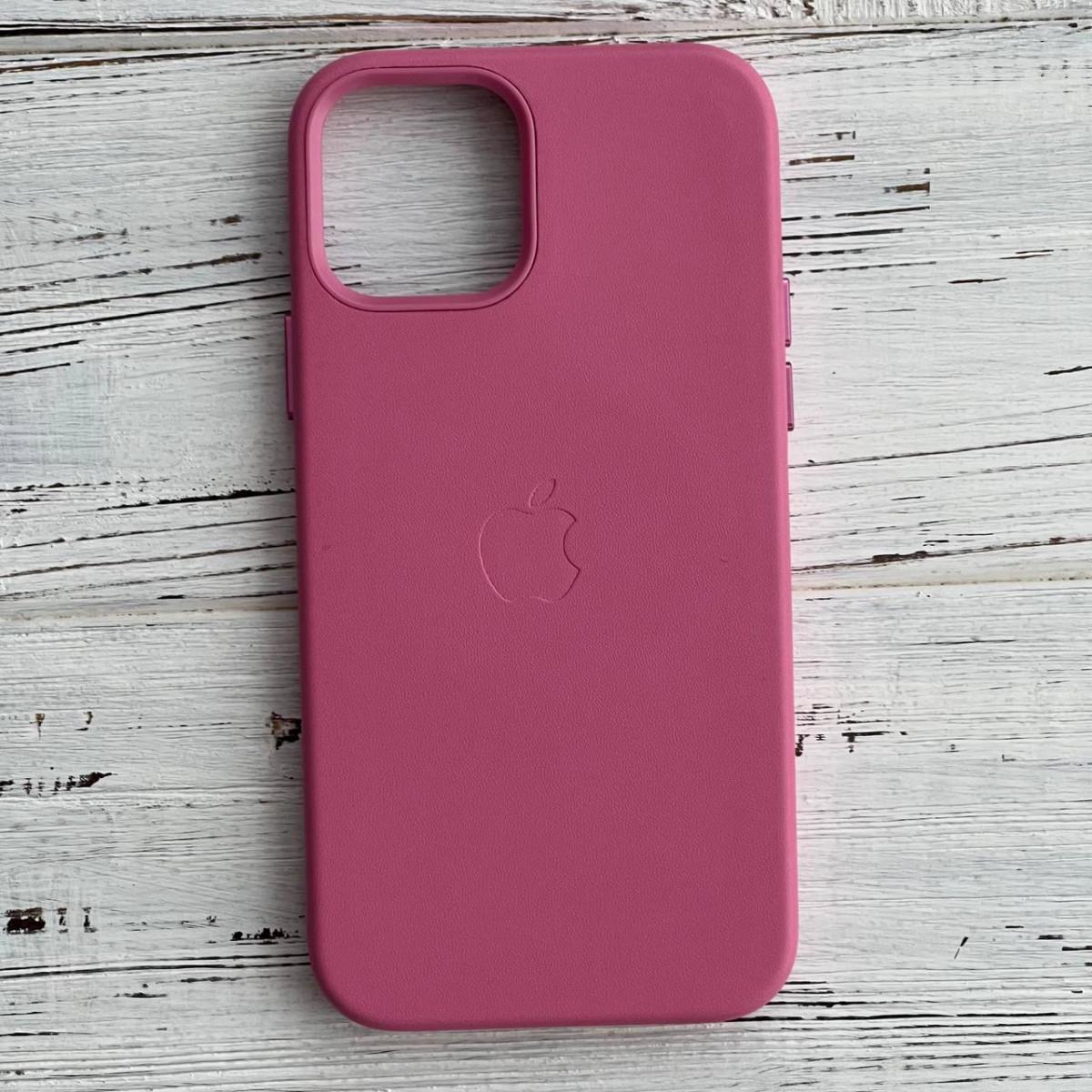 Кожаный Чехол Накладка Leather Case Для IPhone 11 Pro Max Pink