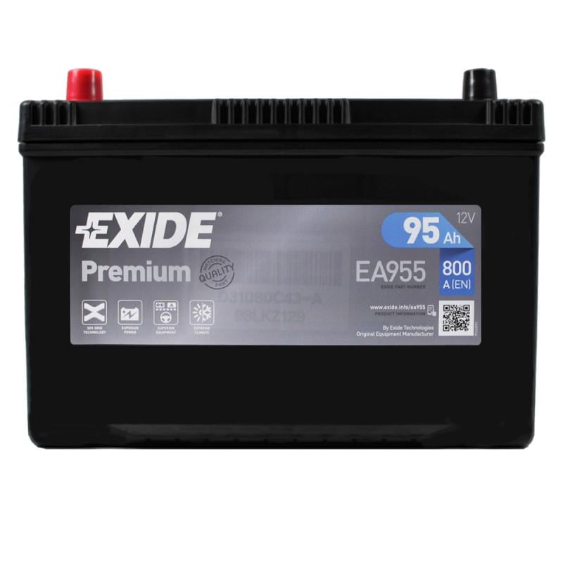 Акумулятор автомобільний EXIDE 95 ah/800 a/12 V