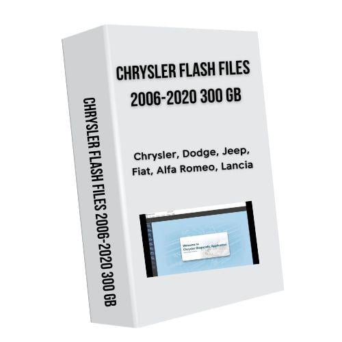 Установка программы Chrysler Flash Files Chrysler/Dodge/Jeep/Fiat/Alfa Romeo/Lancia 2006-2020 300 Gb