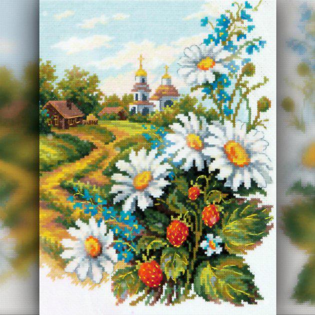 Алмазная мозаика The Wortex Diamonds В деревне у бабушки 50x60 см (TWD10053XL)