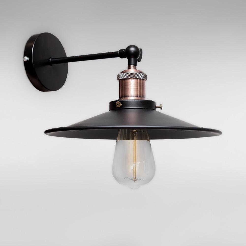 Светильник/бра настенный Light House LS-18676-1W BK 260 Черный/Медный