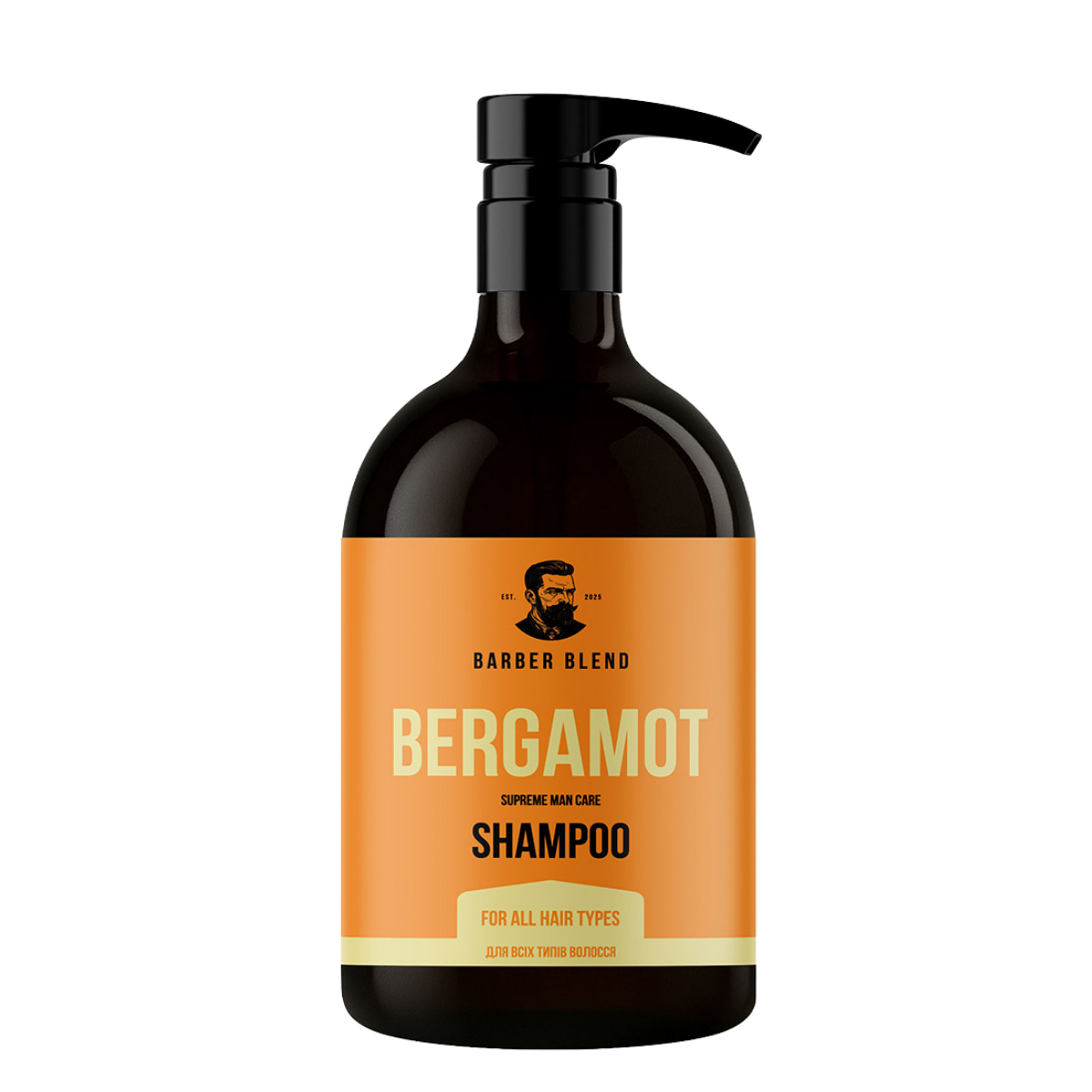 Шампунь для волос мужской Barber Blend Bergamot для всех типов волос 500 мл