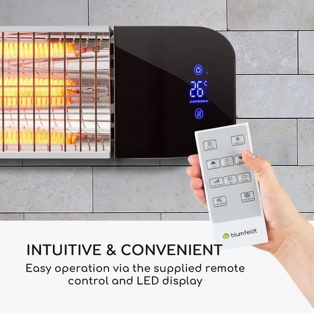 Інфрачервоний обігрівач Blumfeldt Smartwave (10034762) - фото 7 Інфрачервоний обігрівач Blumfeldt Smartwave (10034762) - фото 7