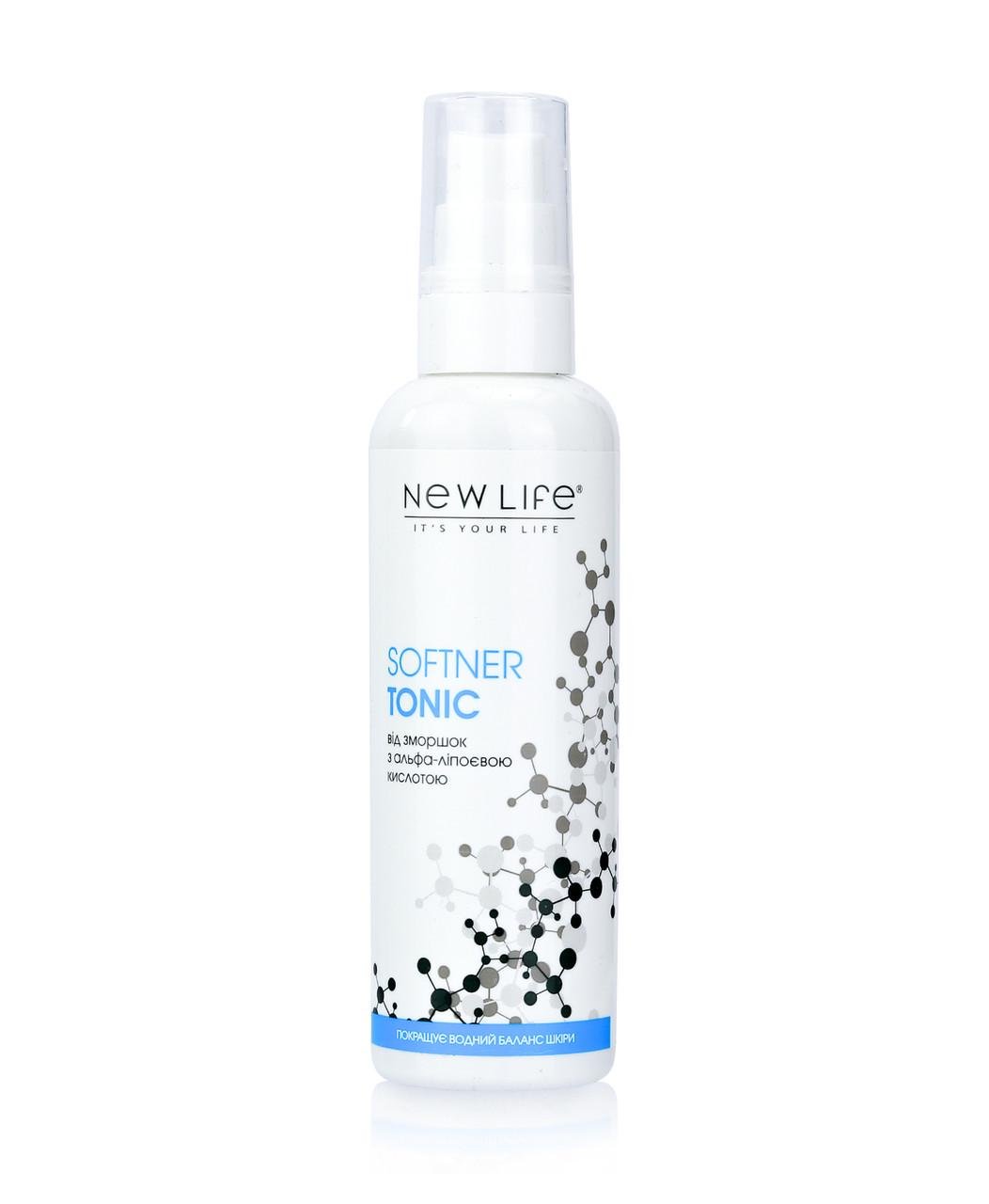 Тонік-софтнер від зморшок New Life Softner tonic з альфа-ліпоєвою кислотою 100 мл (121345)