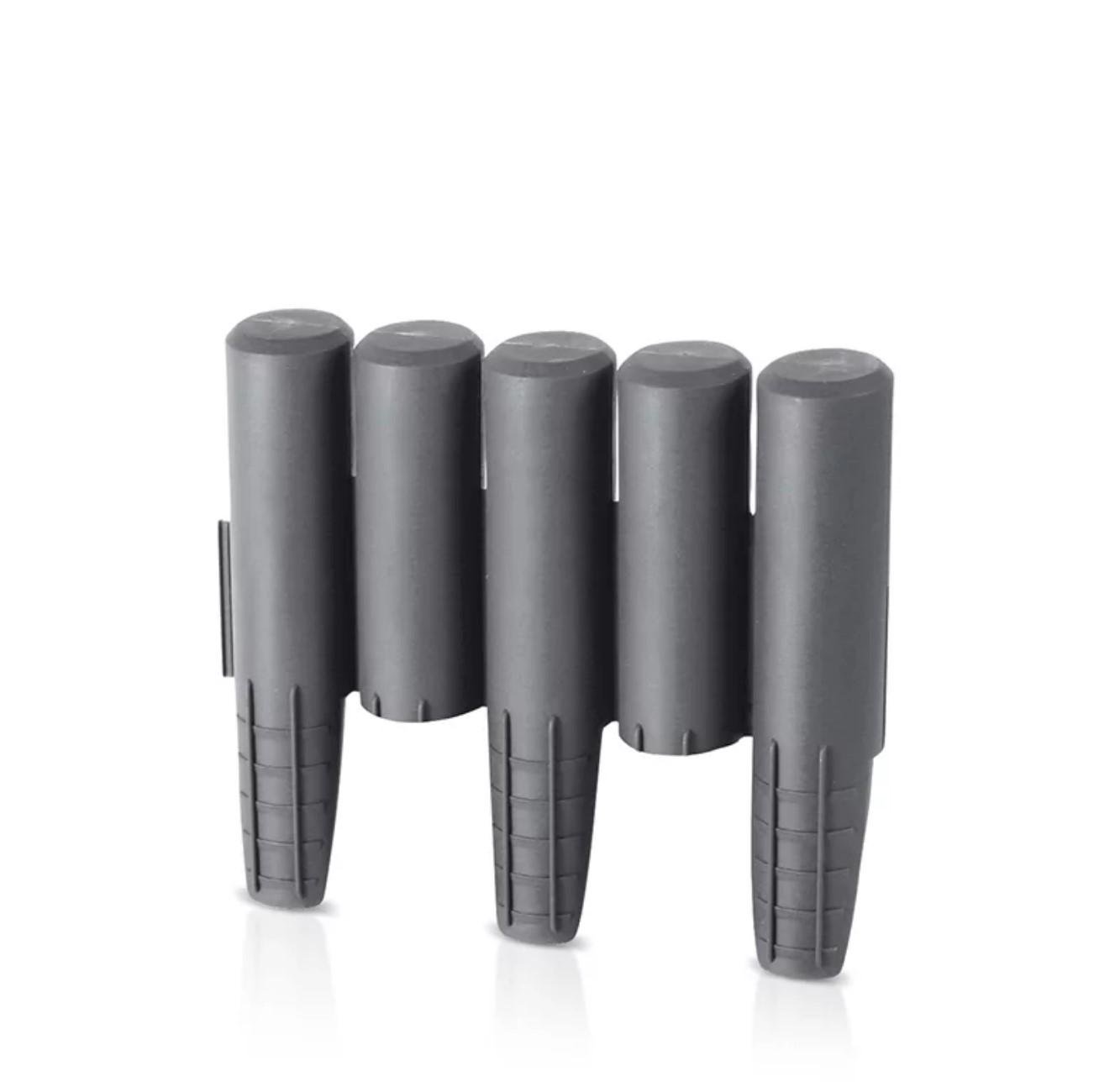 Бордюр садовый Prosperplast Palisada ogrodowa 2,7 м Серый (IPAL5-S433)