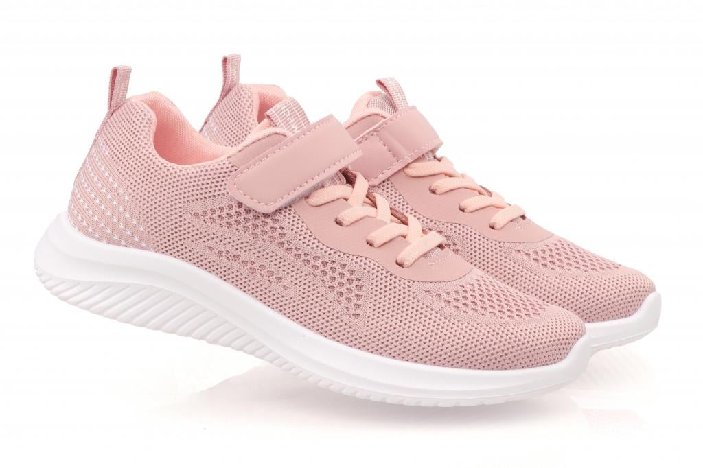 Кроссовки для девочек 397 в сетку р. 37 Розовый