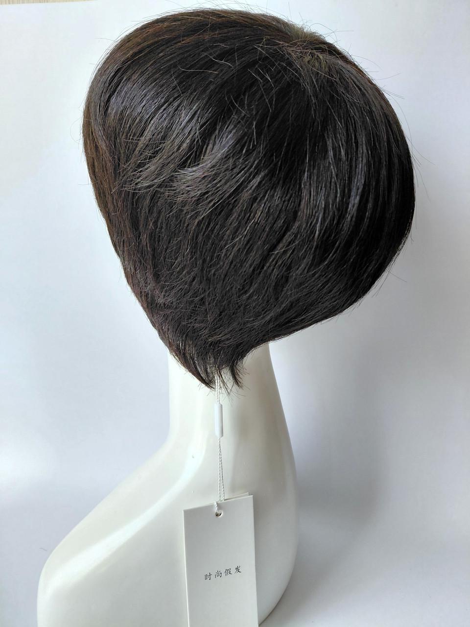 Парик из 100% натуральных волос боб каре Черный (2765923833) - фото 5 Парик из 100% натуральных волос боб каре Черный (2765923833) - фото 5