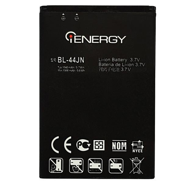 Аккумулятор iENERGY для LG BL44JN (1500 mAh)