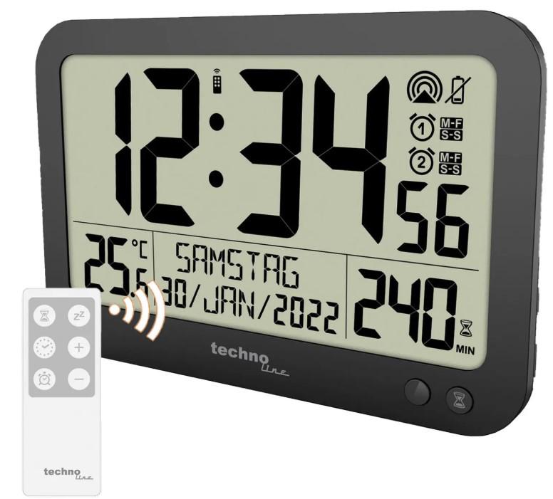 Годинник настінний Technoline WS8026 Black (WS8026) - фото 3 Годинник настінний Technoline WS8026 Black (WS8026) - фото 3