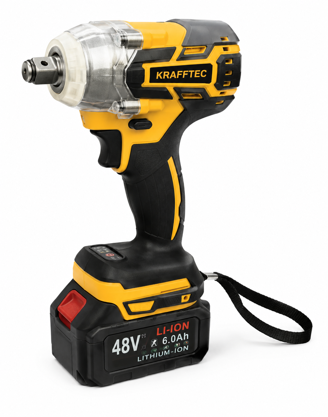 Гайковерт аккамуляторный Germany PRO DTW 284 48V 6 Ah 350 Нм Черный (37011797)