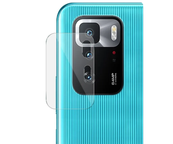 Противоударная гидрогелевая пленка Hydrogel Film для Xiaomi Poco X3 GT на камеру 3 шт, Transparent