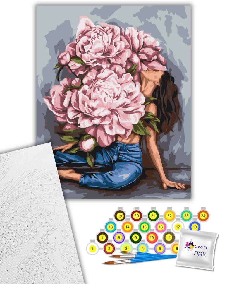 Картина по номерам ART CRAFT Роскошный букет 40х50 см (10163-AC)