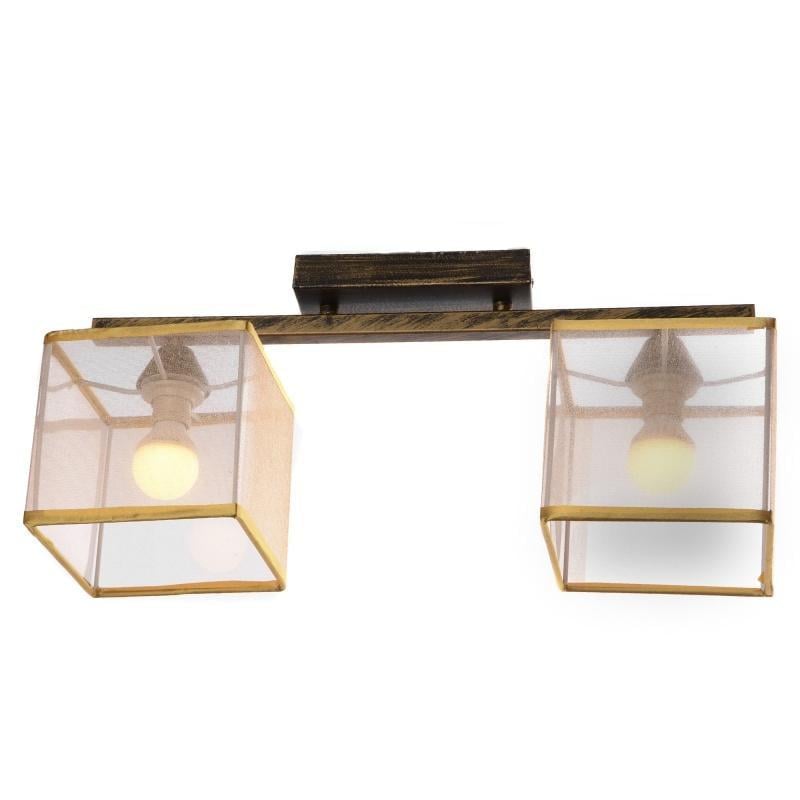 Светильник настенно-потолочный Brille BKL-421S/2 E14 (L5-411)