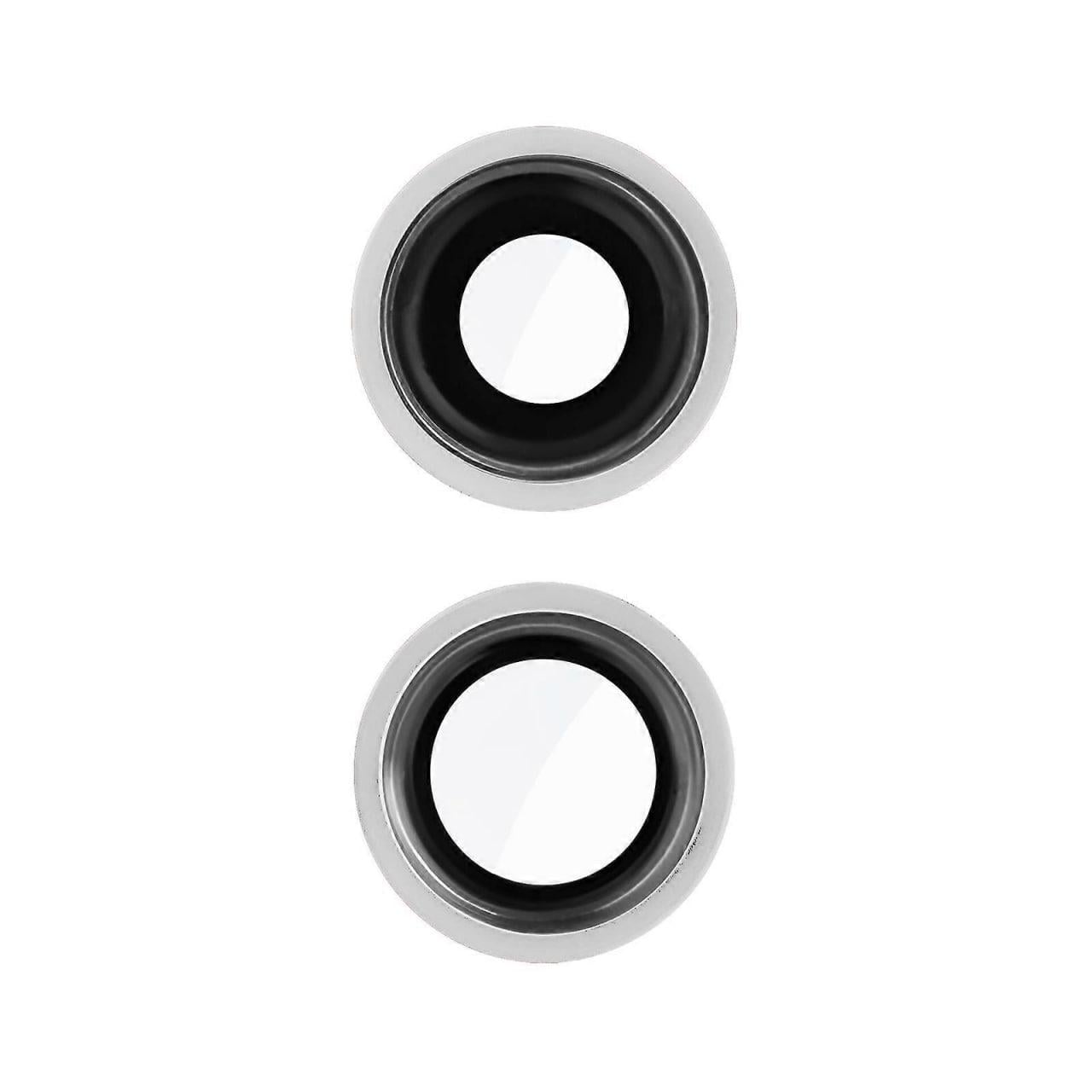 Стекло на камеру для телефона Iphone 11 with frame Белый (000145087)