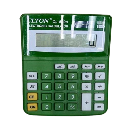 Калькулятор Clton CL-800A настольный 8-разрядный Green (1f7c67b4)