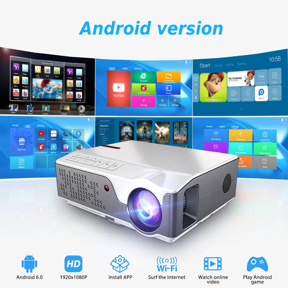 Проектор Thundeal TD96 Android version White/Grey (T10003) - фото 2