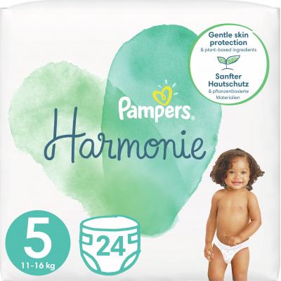 Подгузник Pampers Harmonie Junior р. 5 11-16 кг 24 шт. (8006540156674) - фото 1