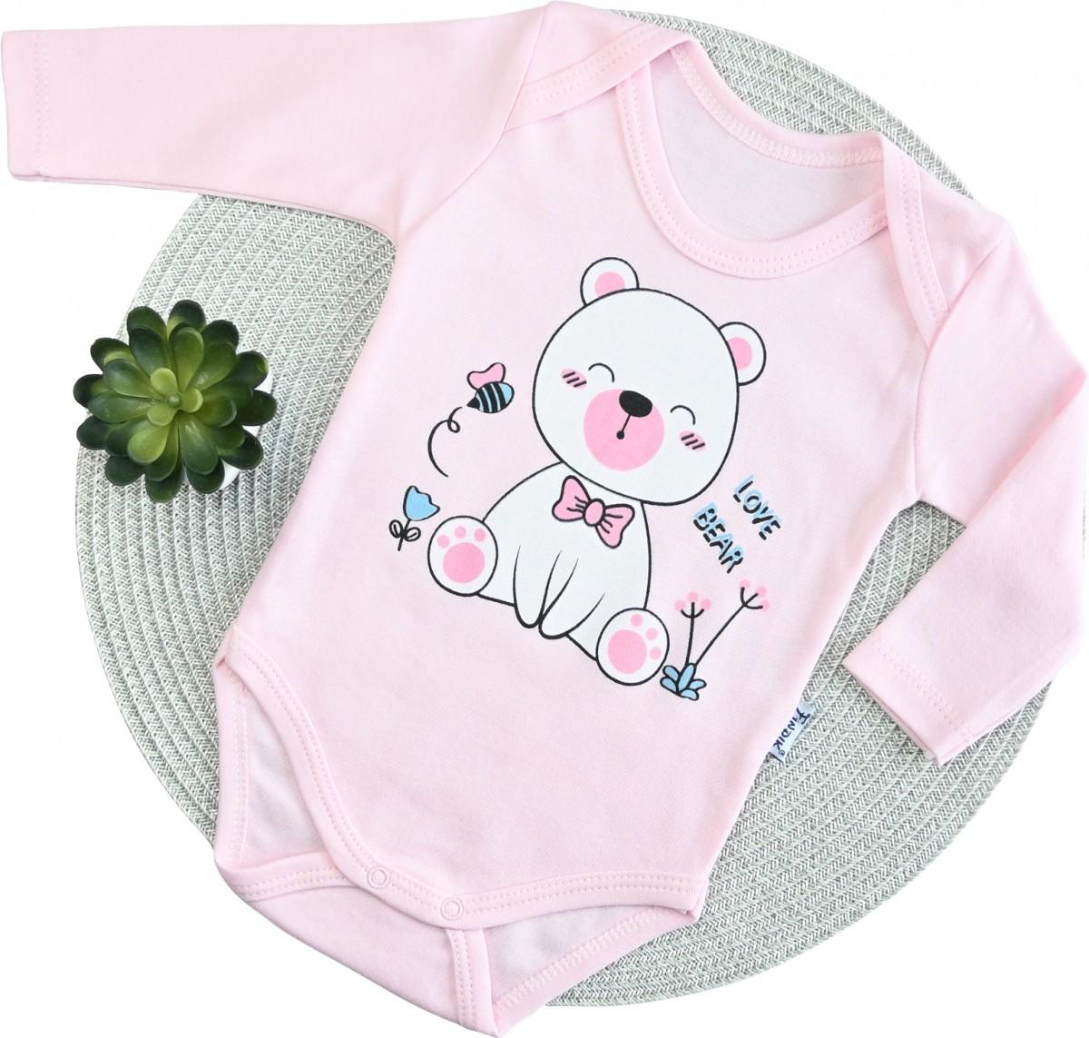 Боди Findik Мишка 68 см Розовый