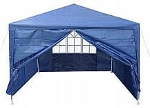 Павільйон садовий AVKO Garden з 4 стінками 3х3 м Синій - фото 4 Павільйон садовий AVKO Garden з 4 стінками 3х3 м Синій - фото 4