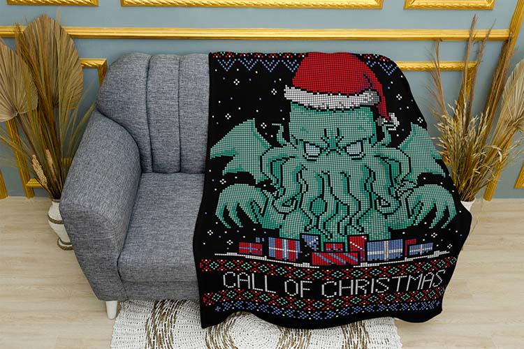 Плед плюшевый Cthulhu Chaos and Holidays двухслойный 135х150 см (114466-2) Плед плюшевый Cthulhu Chaos and Holidays двухслойный 135х150 см (114466-2)